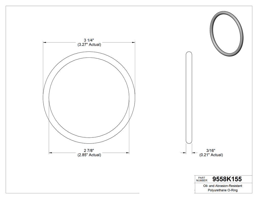 Technical drawing - 9558K155